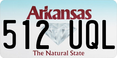 AR license plate 512UQL