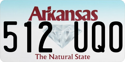 AR license plate 512UQO
