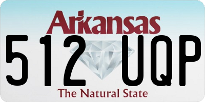 AR license plate 512UQP