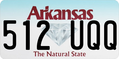 AR license plate 512UQQ