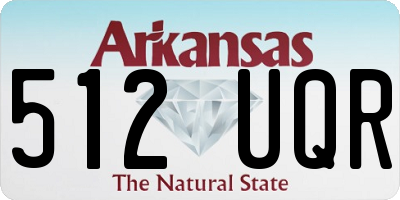 AR license plate 512UQR