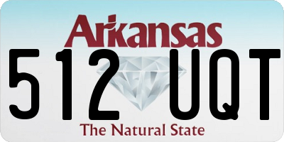 AR license plate 512UQT
