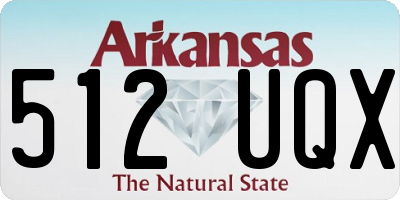 AR license plate 512UQX