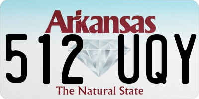 AR license plate 512UQY