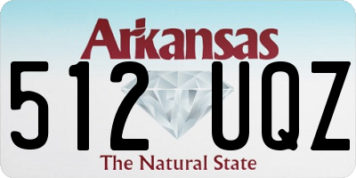 AR license plate 512UQZ