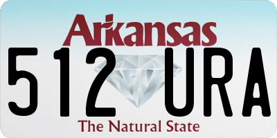 AR license plate 512URA