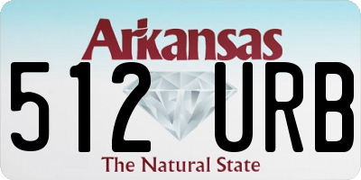 AR license plate 512URB