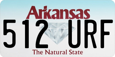 AR license plate 512URF