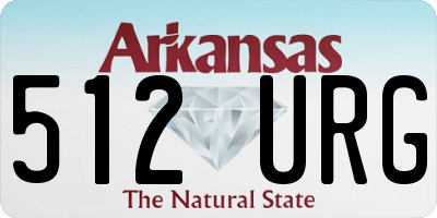 AR license plate 512URG