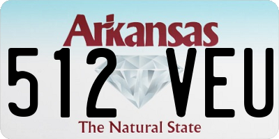 AR license plate 512VEU