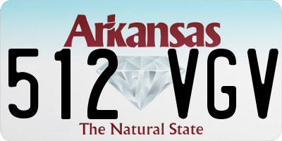 AR license plate 512VGV