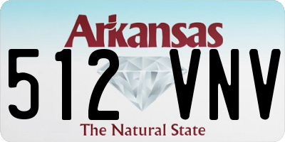 AR license plate 512VNV