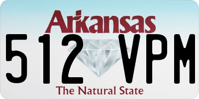 AR license plate 512VPM