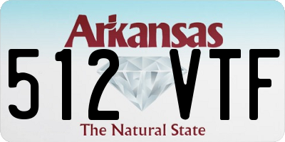 AR license plate 512VTF