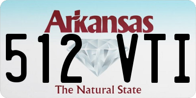 AR license plate 512VTI