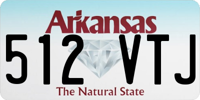 AR license plate 512VTJ