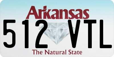 AR license plate 512VTL