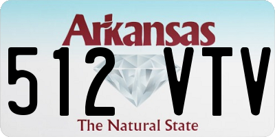 AR license plate 512VTV