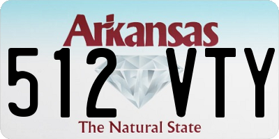 AR license plate 512VTY