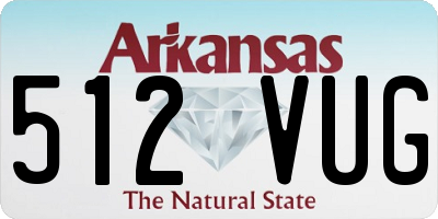 AR license plate 512VUG