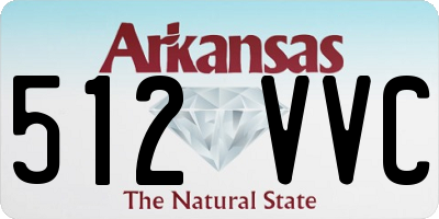 AR license plate 512VVC