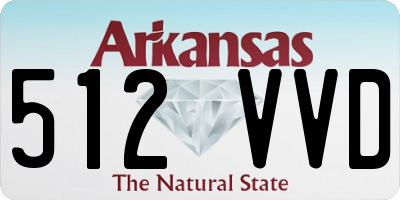 AR license plate 512VVD