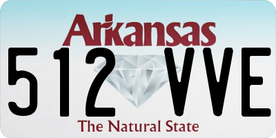 AR license plate 512VVE