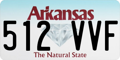 AR license plate 512VVF