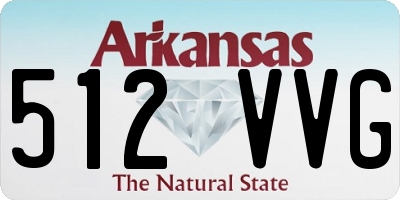 AR license plate 512VVG