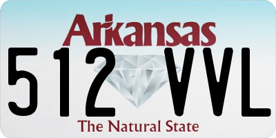 AR license plate 512VVL