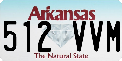 AR license plate 512VVM