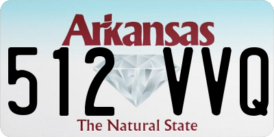 AR license plate 512VVQ