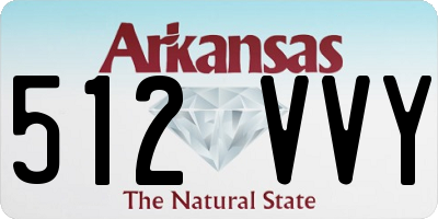 AR license plate 512VVY