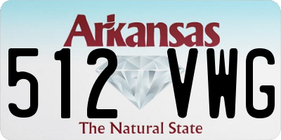 AR license plate 512VWG