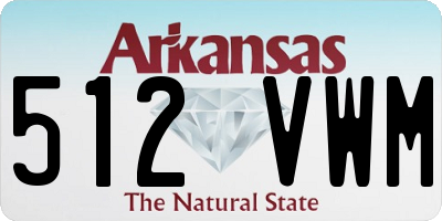 AR license plate 512VWM