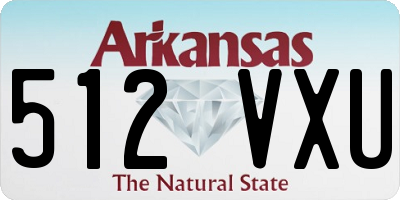 AR license plate 512VXU