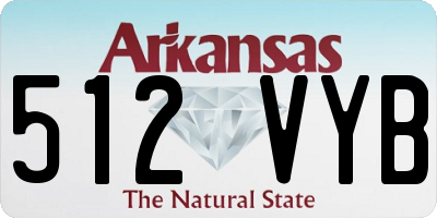 AR license plate 512VYB