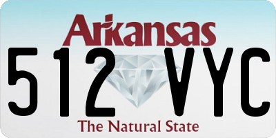 AR license plate 512VYC
