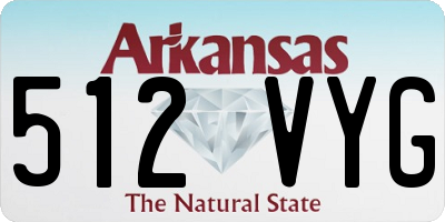 AR license plate 512VYG