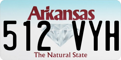 AR license plate 512VYH