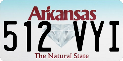 AR license plate 512VYI