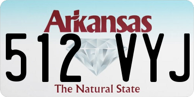 AR license plate 512VYJ