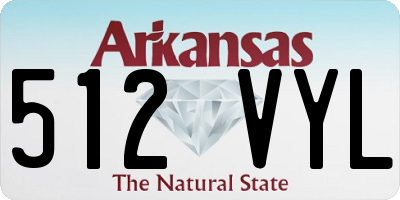 AR license plate 512VYL