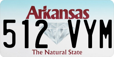 AR license plate 512VYM