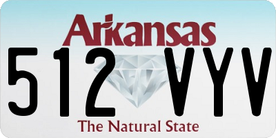 AR license plate 512VYV