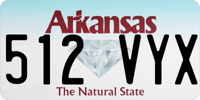 AR license plate 512VYX