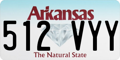 AR license plate 512VYY
