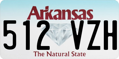 AR license plate 512VZH