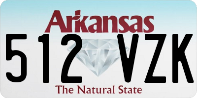 AR license plate 512VZK