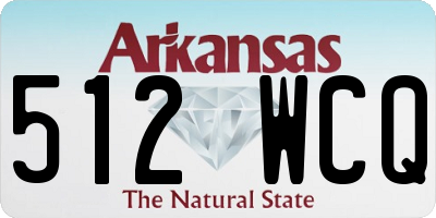AR license plate 512WCQ
